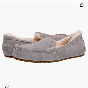 Koolaburra UGG Suede Lezly Slipper gray size 10 wide